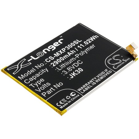 Batterie pour Motorola JK30 (2900 mAh/11.02 Wh, 3.8 V)