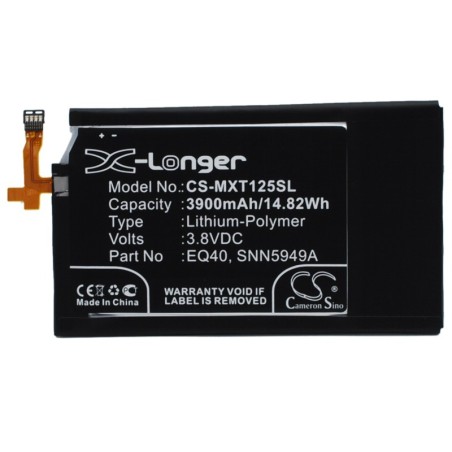 Batterie pour Motorola XT885 (3900 mAh/14.82 Wh, 3.8 V)