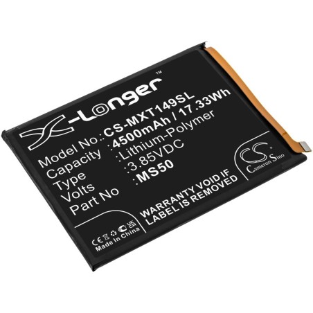 Batterie pour Motorola XT2149 (4500 mAh/17.33 Wh, 3.85 V)