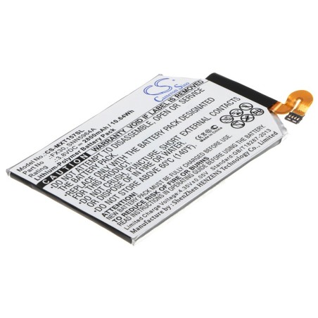 Batterie pour Motorola FX30 (2800 mAh/10.64 Wh, 3.8 V)