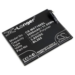 Batterie pour Motorola XT1663 (3000 mAh/11.55 Wh, 3.85 V)