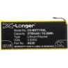 Batterie pour Motorola XT1925-7 (2700 mAh/10.26 Wh, 3.8 V)
