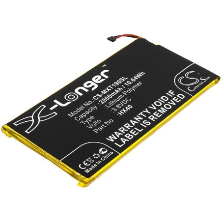 Batterie pour Motorola XT1900-5 (2800 mAh/10.64 Wh, 3.8 V)
