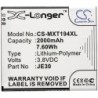 Batterie pour Motorola XT1920-18 (2000 mAh/7.6 Wh, 3.8 V)