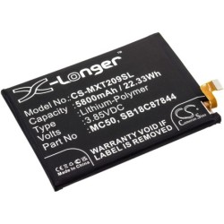Batterie pour Motorola MC50 (5800 mAh/22.33 Wh, 3.85 V)