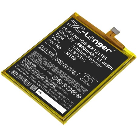 Batterie pour Motorola XT2139-2 (4800 mAh/18.48 Wh, 3.85 V)