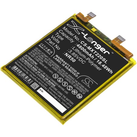 Batterie pour Motorola XT2201-2 (4800 mAh/18.48 Wh, 3.85 V)
