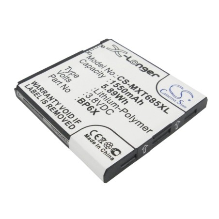 Batterie pour Motorola Pro Plus (1550 mAh/5.89 Wh, 3.8 V)
