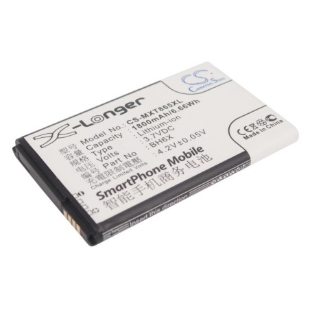 Batterie pour Verizon Bionic 4G LTE (1800 mAh/6.66 Wh, 3.7 V)
