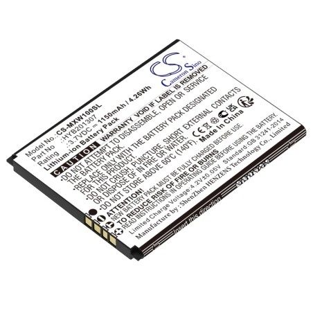 Batterie pour UMX MXW1 (1150 mAh/4.26 Wh, 3.7 V)
