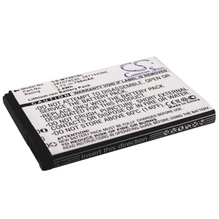 Batterie pour Vodafone 526 (750 mAh/2.78 Wh, 3.7 V)