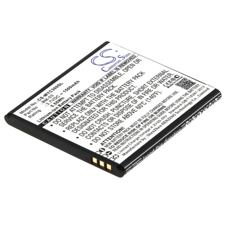 Batterie pour MyPhone Funky (1500 mAh/5.55 Wh, 3.7 V)