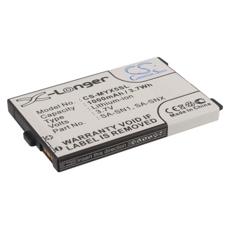Batterie pour Sagem MY-X3 (1000 mAh/3.7 Wh, 3.7 V)
