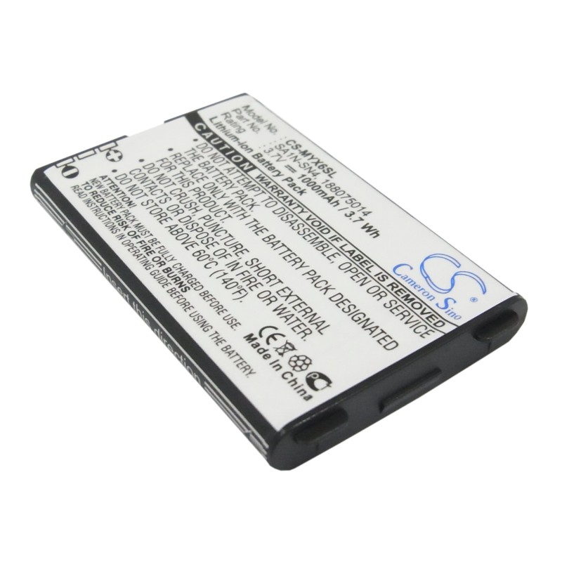 Batterie pour Sagem myXT Plus (1000 mAh/3.7 Wh, 3.7 V)