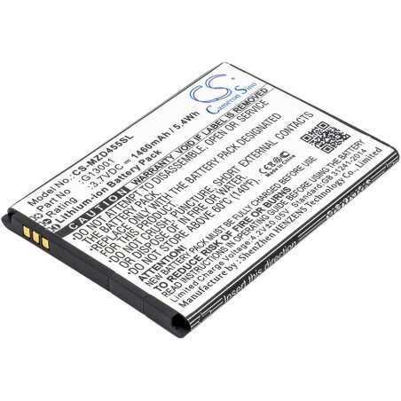 Batterie pour Navon MD455 (1460 mAh/5.4 Wh, 3.7 V)