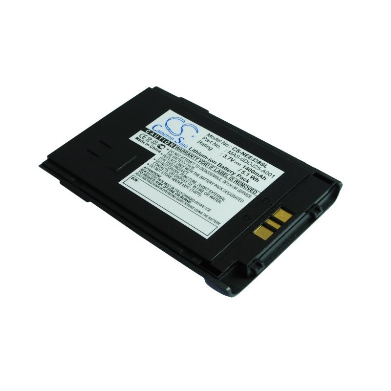 Batterie pour NEC E338 (1400 mAh/5.18 Wh, 3.7 V)