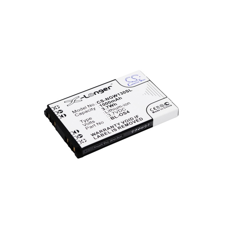 Batterie pour NGM Clio (1000 mAh/3.7 Wh, 3.7 V)