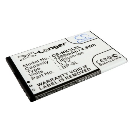 Batterie pour MyPhone BS-04 (1300 mAh/4.81 Wh, 3.7 V)