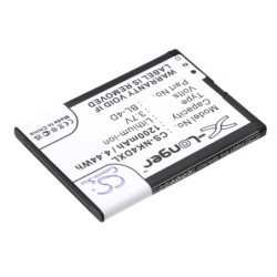 Batterie pour Nokia E5-00 (1200 mAh/4.44 Wh, 3.7 V)