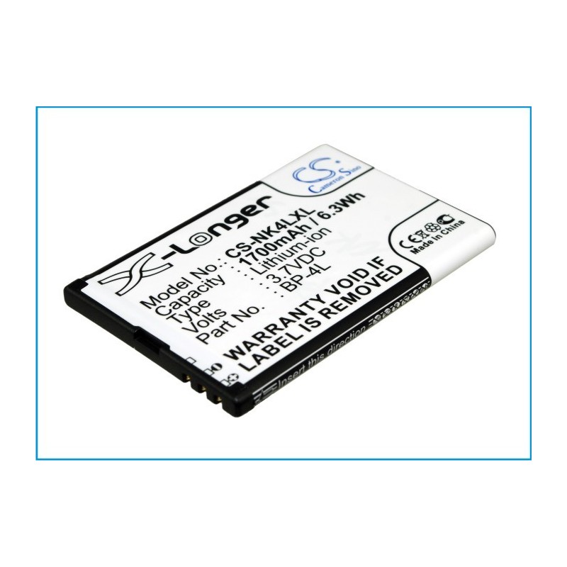 Batterie pour Wexler E6002 (1700 mAh/6.29 Wh, 3.7 V)