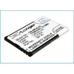 Batterie pour Nokia E55 (1700 mAh/6.29 Wh, 3.7 V)