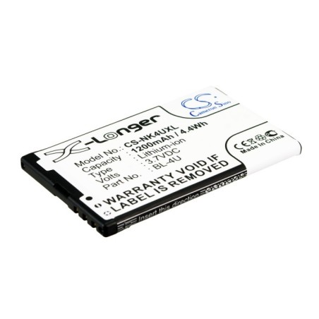 Batterie pour Nokia 515 (1200 mAh/4.44 Wh, 3.7 V)