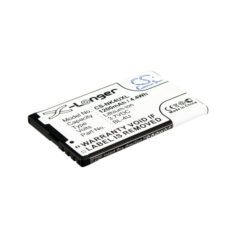 Batterie pour Nokia E66 (1200 mAh/4.44 Wh, 3.7 V)