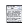 Batterie pour Nokia BL-5A (800 mAh/2.96 Wh, 3.7 V)