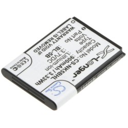 Batterie pour Rollei 10053 (900 mAh/3.33 Wh, 3.7 V)
