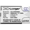 Batterie pour Nokia 6085 (1200 mAh/4.44 Wh, 3.7 V)