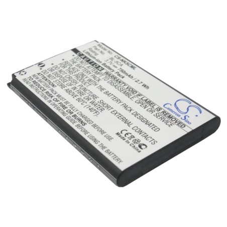 Batterie pour Nokia E50 (750 mAh/2.78 Wh, 3.7 V)