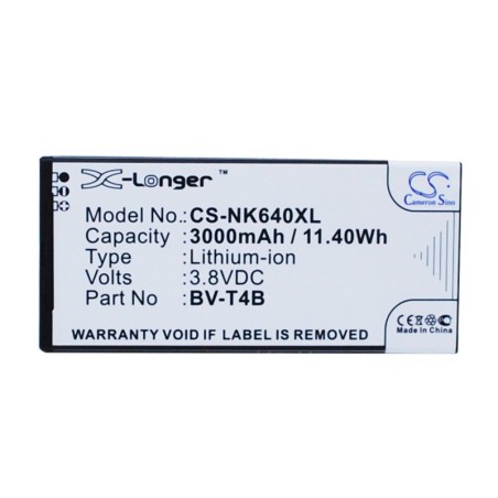 Batterie pour Microsoft RM-1063 (3000 mAh/11.4 Wh, 3.8 V)