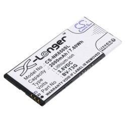 Batterie pour Microsoft BV-T3G (2000 mAh/7.6 Wh, 3.8 V)