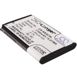 Batterie pour Nokia E70 (1100 mAh/4.07 Wh, 3.7 V)