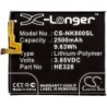 Batterie pour Nokia 8 Global Dual SIM (2500 mAh/9.63 Wh, 3.85 V)