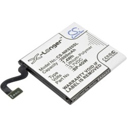 Batterie pour Nokia Phi (2000 mAh/7.4 Wh, 3.7 V)