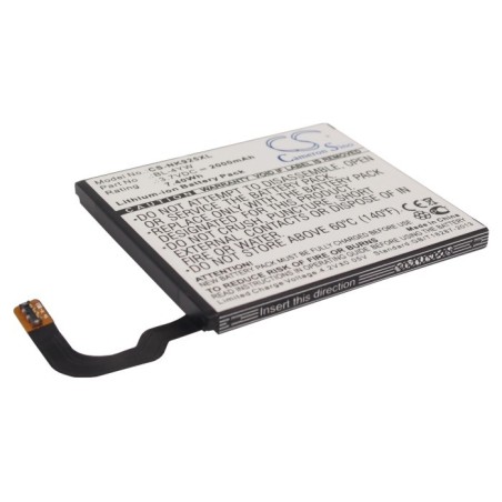 Batterie pour Microsoft Lumia 925 (2000 mAh/7.4 Wh, 3.7 V)