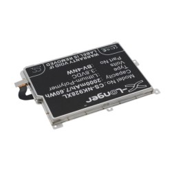 Batterie pour Microsoft RM860 (2000 mAh/7.6 Wh, 3.8 V)