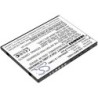 Batterie pour Nokia SP210 (2400 mAh/9.12 Wh, 3.8 V)