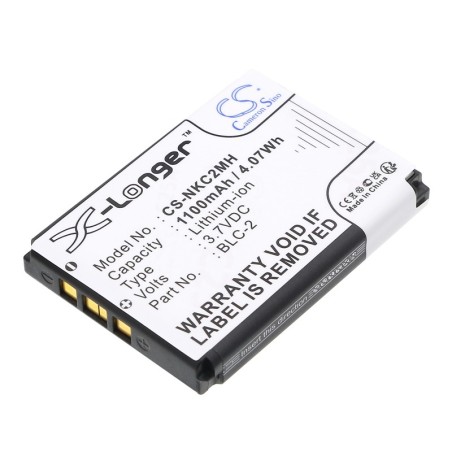 Batterie pour Nokia 3530 (1100 mAh/4.07 Wh, 3.7 V)