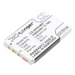 Batterie pour Nokia 6200 (1000 mAh/3.7 Wh, 3.7 V)