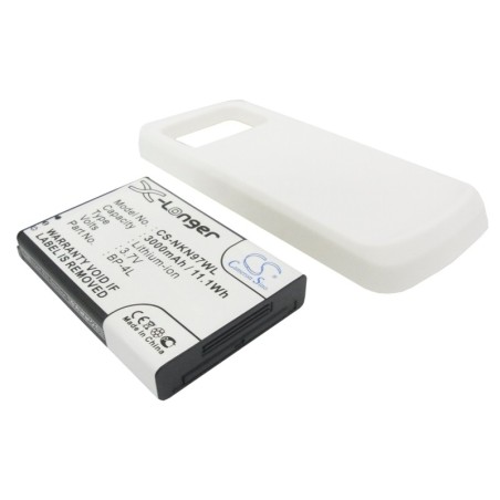 Batterie pour Nokia N97 (3000 mAh/11.1 Wh, 3.7 V)