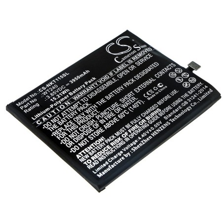 Batterie pour Nokia 3.2 (3950 mAh/15.21 Wh, 3.85 V)