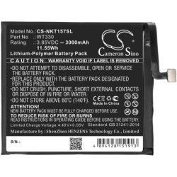 Batterie pour Nokia 4.2 (3000 mAh/11.55 Wh, 3.85 V)