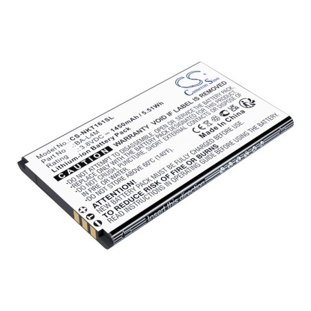 Batterie pour Nokia TA-1617 (1450 mAh/5.51 Wh, 3.8 V)