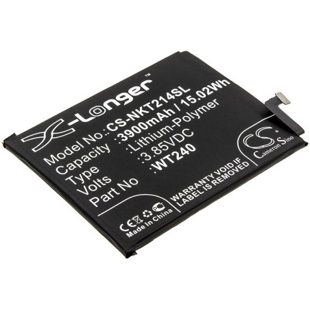 Batterie pour Nokia 2.3 LTE (3900 mAh/15.02 Wh, 3.85 V)