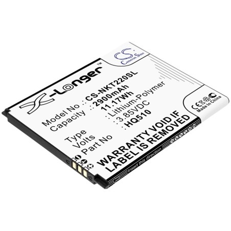 Batterie pour Nokia 2.2 (2900 mAh/11.17 Wh, 3.85 V)