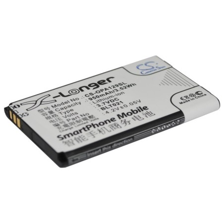 Batterie pour Oppo A129 (950 mAh/3.52 Wh, 3.7 V)