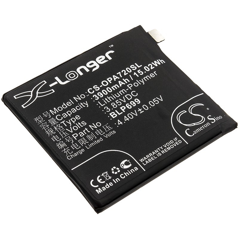 Batterie pour OnePlus 7 Pro (3900 mAh/15.02 Wh, 3.85 V)