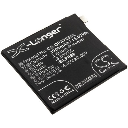 Batterie pour OnePlus 7 Pro Premium Edition (3900 mAh/15.02 Wh, 3.85 V)